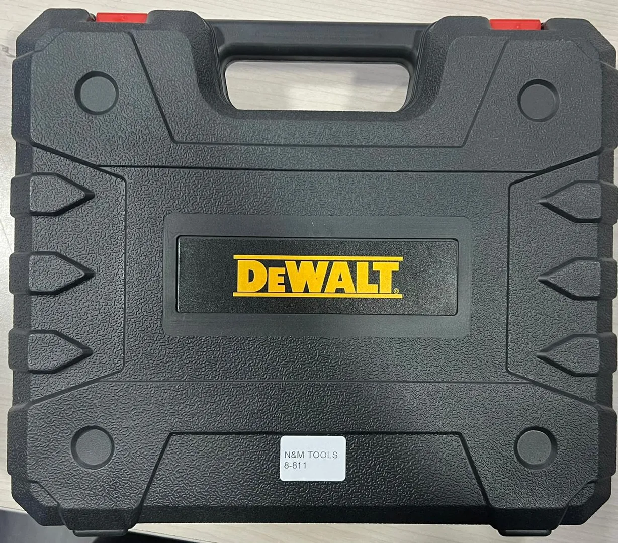 TALADRO INALAMBRICO DOBLE BATERIA 48V PERCUTOR SET DE COPAS DEWALT