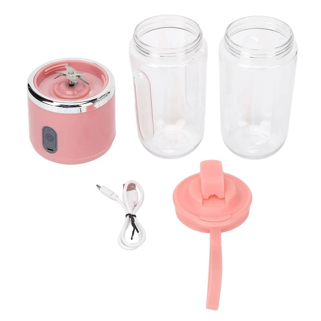 LICUADORA PORTATIL DOBLE VASO RECARGAB