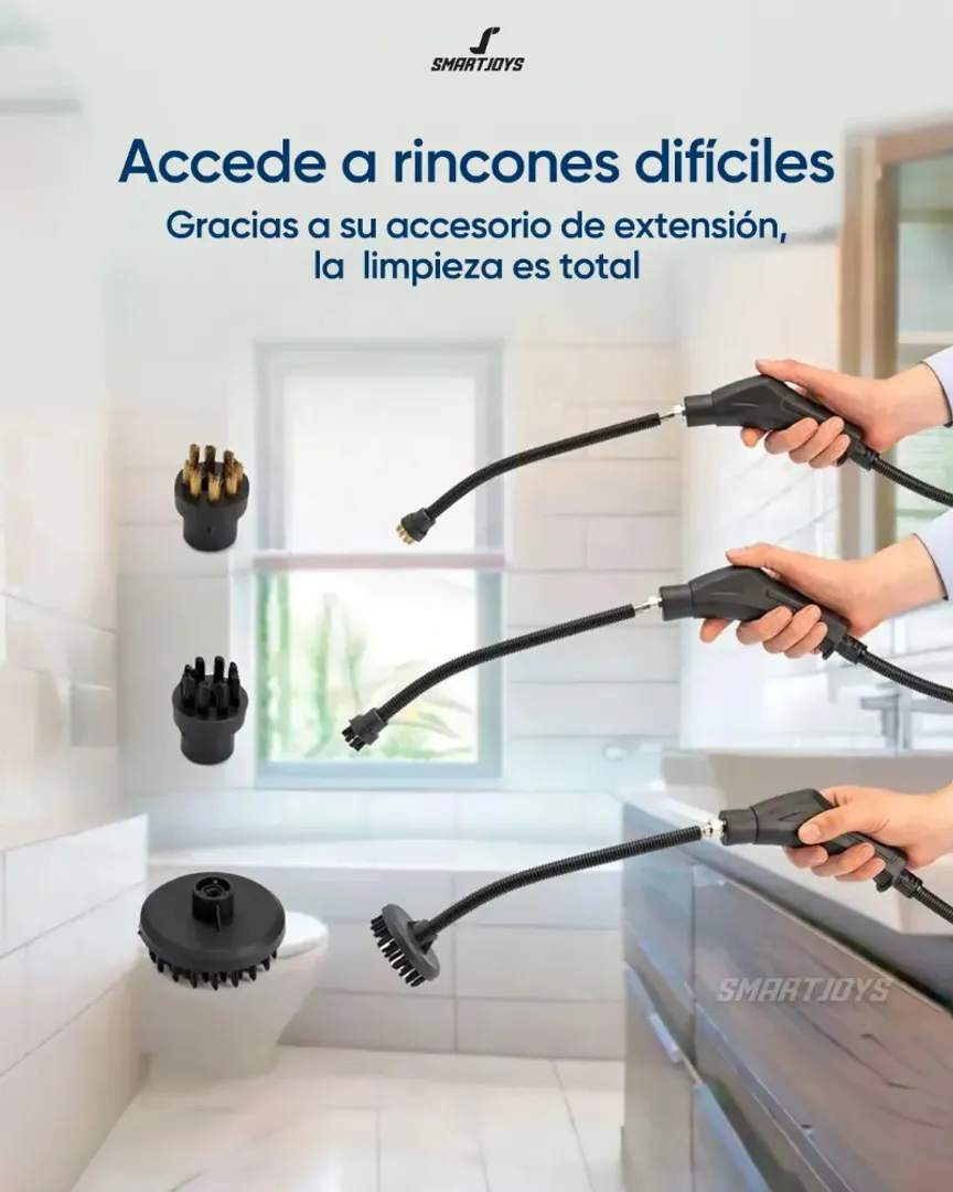 LIMPIADOR A VAPOR PORTATIL MULTIFUNCION STEAMCLEANER