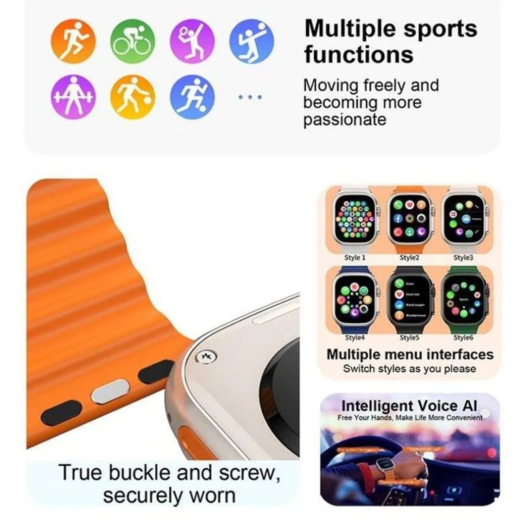 SMART WATCH RELOJ+AUDIFONOS SERIES 11