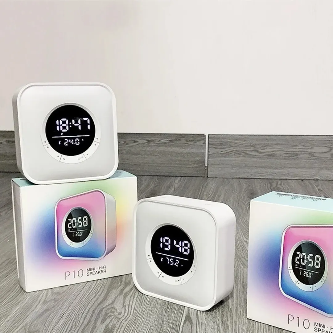 PARLANTE BT/FM/USB/SD RECARGABLE LUZ RGB