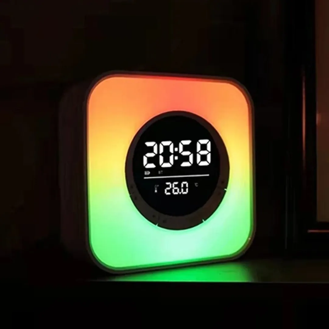 PARLANTE BT/FM/USB/SD RECARGABLE LUZ RGB