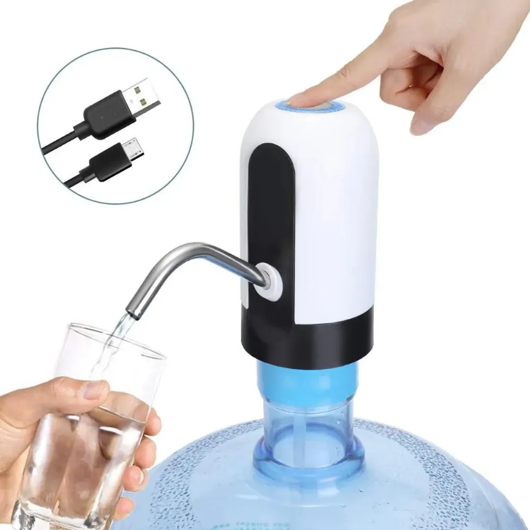 DISPENSADOR DE AGUA AUTOMATICO RECARGABLE PARA GARRAFON