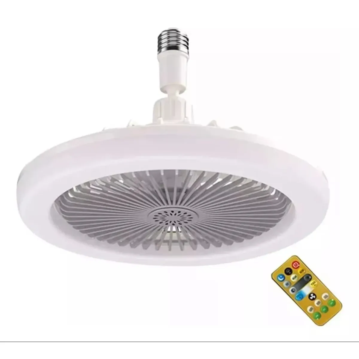 BOMBILLO VENTILADOR LED 2 EN 1 CON CONTROL REMOTO